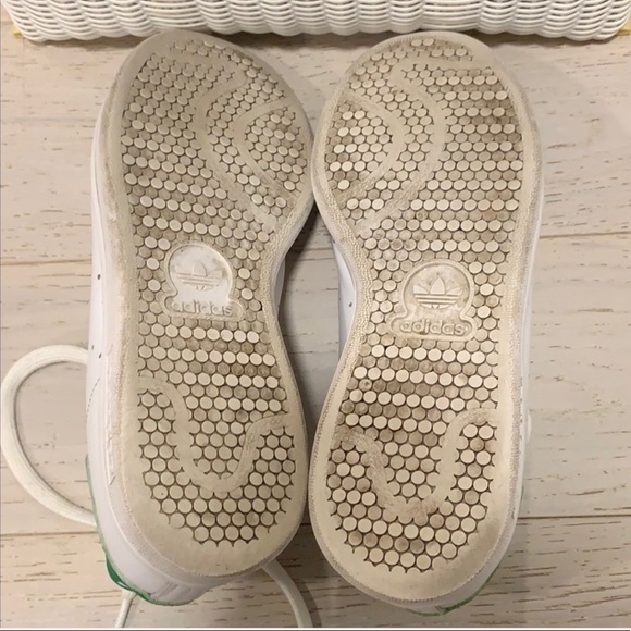 📌 Womens ADIDAS Stan Smith White/Green Sneakers - Picture 4 of 5